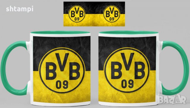 Чаша Борусия Дортмунд Borussia Dortmund Керамична, снимка 3 - Фен артикули - 34783898