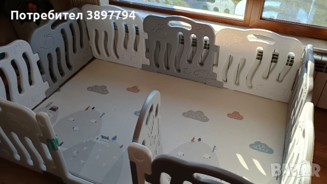 Детска оградка, снимка 3 - Мебели за детската стая - 53140190