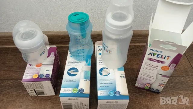 Бебешките шишета за хранене Philips Avent