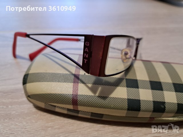 Дамски рамки за диоптрични очила GANT, в цвят бордо., снимка 2 - Слънчеви и диоптрични очила - 41886060
