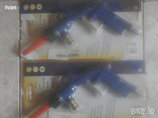 12 bar-METABO Germany Elektra Bekum-Нов Немски Професионален Пистолет За Пясъкоструене За Компресор, снимка 4 - Компресори - 44670626