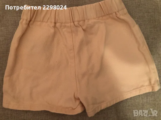 Детска дънкова пола-панталон , снимка 3 - Панталони и долнища за бебе - 48744835