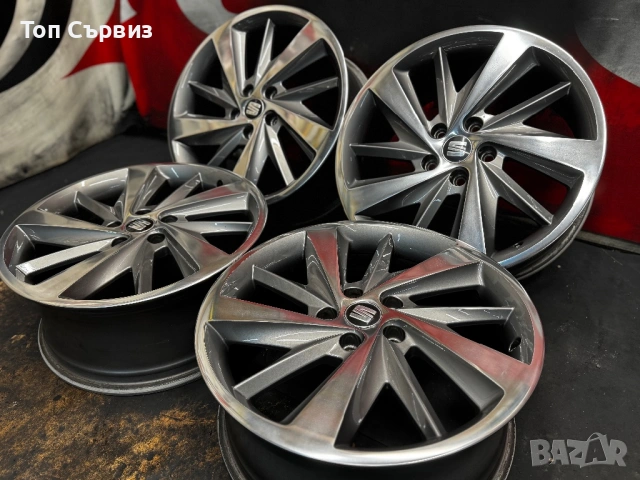Оригинални алуминиеви джанти за Сеат (Seat), 18 цола, 5х112, снимка 3 - Гуми и джанти - 53620128