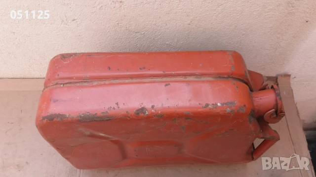 метална туба за гориво - 20 литра , снимка 8 - Антикварни и старинни предмети - 50588703