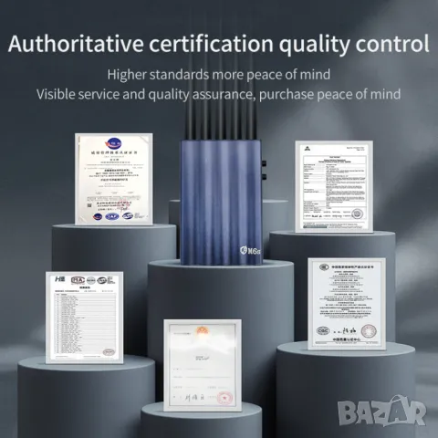 6 Лентов Заглушител за GSM CDMA DCS BDS 3G 4G GPS Заглушители Сателитно Позициониране Навигация Тапа, снимка 16 - Други - 49460886