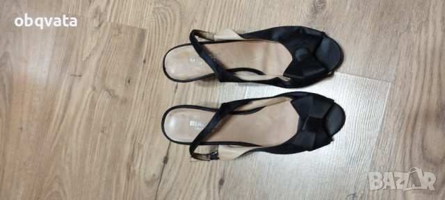 Черни дамски сандали Bianco footwear, снимка 6 - Дамски обувки на ток - 41774825
