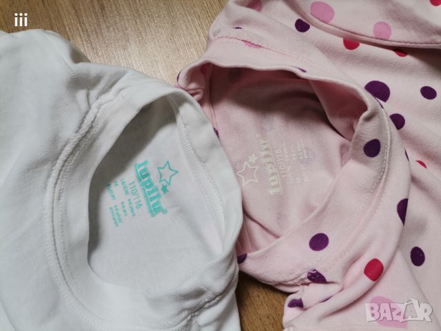 2 блузи размер 110/116 см, снимка 2 - Детски Блузи и туники - 34801213