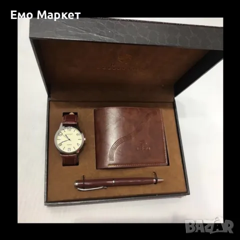 Луксозен комплект в кафяв цвят - супер качество