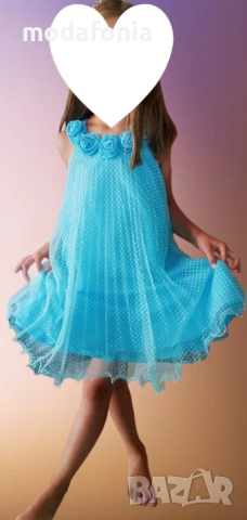 Детска рокля JESSICA ANN с рози