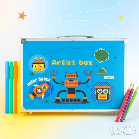 Творчески комплект за рисуване с изключително разнообразие от цветове, снимка 13 - Други - 51853194