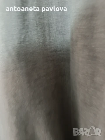 Макси рокля варен памук в сиво, снимка 9 - Рокли - 50572187