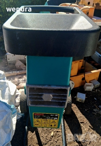 Клонотрошачка Bosch 2 kW дробилка до 3.5 см клони , снимка 3 - Други стоки за дома - 51564334