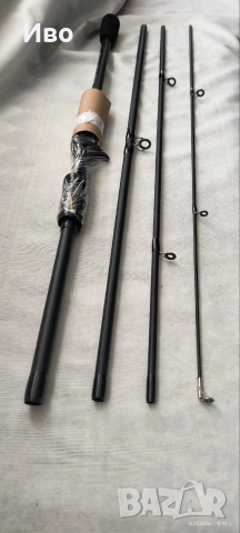 Топ преносима ултралайт въдица с 4 секции-180 см., снимка 3 - Въдици - 53862296