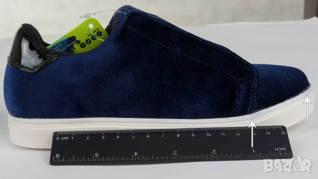 Тъмносини текстилни детски кецове марка Beppi 33, снимка 7 - Детски маратонки - 28649662