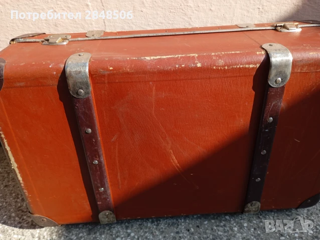 Продавам ретро куфар от 40-те години , снимка 11 - Куфари - 50645336
