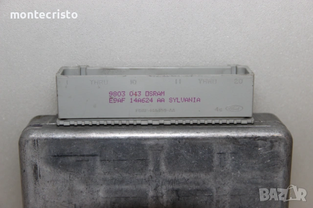 Моторен компютър Ford KA (1996-2008г.) 98KB12A650DA / 98KB-12A650-DA, снимка 4 - Части - 53190625