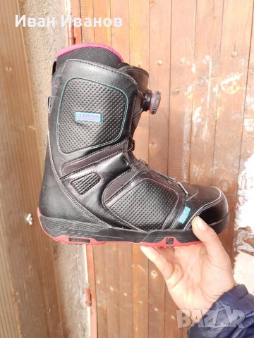 ботуши за сноуборд Salomon Pearl Boa Snowboard  номер 40-41, снимка 14 - Зимни спортове - 35155315