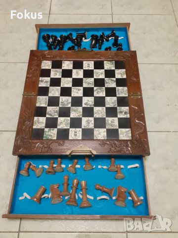 Невероятен голям шах, снимка 3 - Антикварни и старинни предмети - 44148992
