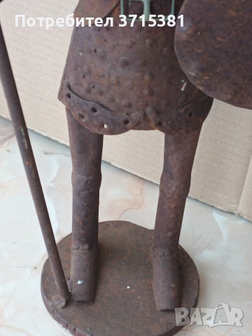 Дон Кихот - метална скулптура , снимка 9 - Колекции - 52910409