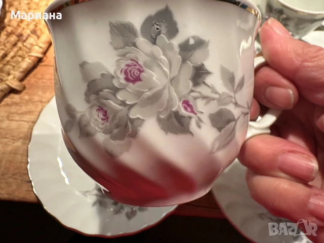 Продавам нов порцеланов сервиз за чай, снимка 5 - Сервизи - 53587320