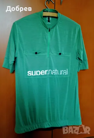 Summer Jersey от Super.natural, лятно Джърси от мериносова вълна и еластични тъкани, L, снимка 2 - Спортни дрехи, екипи - 56016860