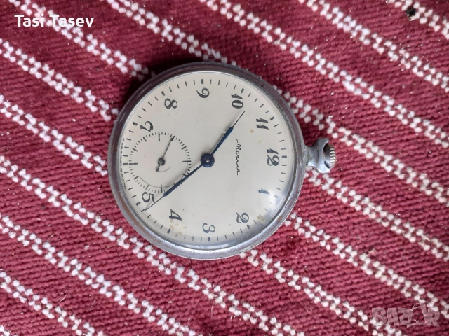 Джобен часовник Молния, снимка 2 - Колекции - 52617729