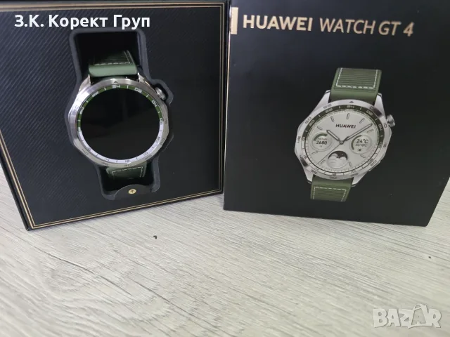Huawei Watch GT 4 Phoinix 46mm – Green, снимка 2 - Смарт часовници - 56270037