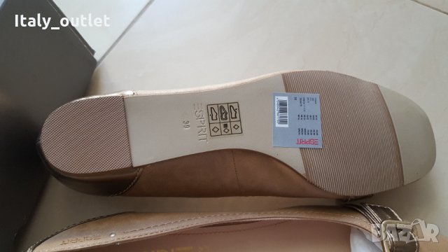 Нови и Оригинални балерини Esprit размер 38,39 и 40, снимка 6 - Дамски ежедневни обувки - 35931275