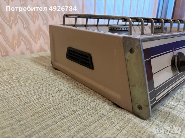 Двоен настолен газов котлон „Огоньок“ (производство от времето на СССР), снимка 2 - Газови котлони - 55770653