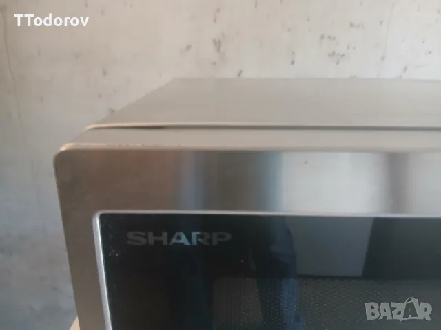Микровълнова печка Sharp, INOX , снимка 4 - Микровълнови - 56247443