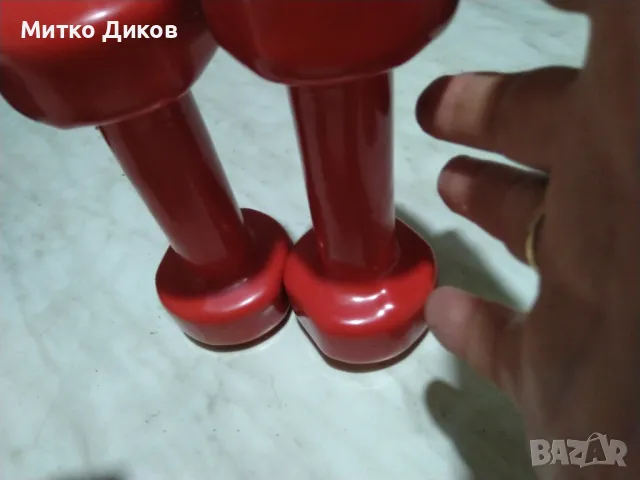 Дъмбели гири фитнес и друго 2 броя по 1,5кг маркови на Energetics, снимка 7 - Фитнес уреди - 48613834