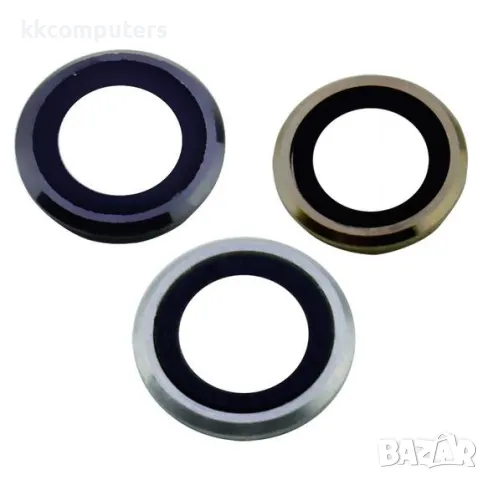Ринг стъкло камера iPhone 6S 4.7 / Бяло / Черно /Златно Баркод : 452872