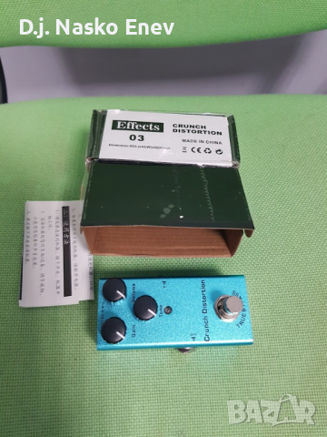 Guitar Stompbox*1 pedal - педал за ел китара ЧИСТО НОВ, снимка 3 - Китари - 36306551