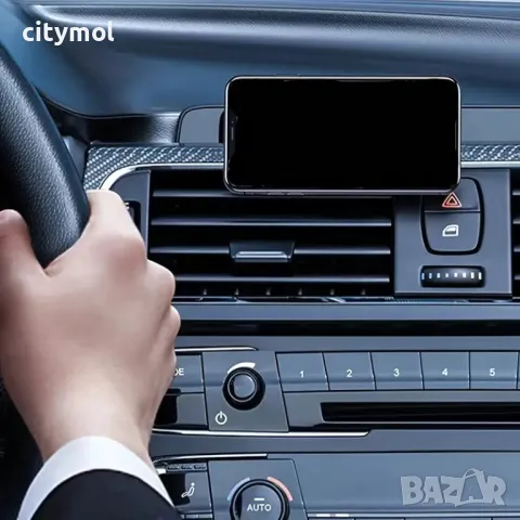 Самозалепваща се магнитна стойка за кола, елипса, въртяща се на 360 градуса, снимка 7 - Аксесоари и консумативи - 48299396