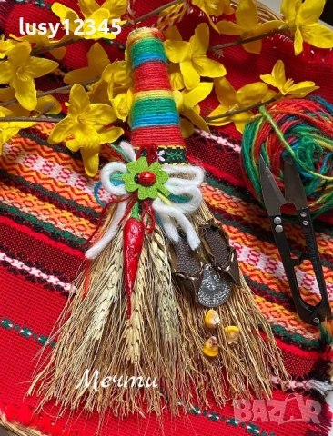 Весели първомартенски метлички за здраве и усмивки на всички! , снимка 2 - Декорация за дома - 53302493