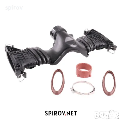 Въздуховод с дебитомери Mercedes OM642 V6 3.0 350CDI A6420902242, снимка 2 - Части - 55715820