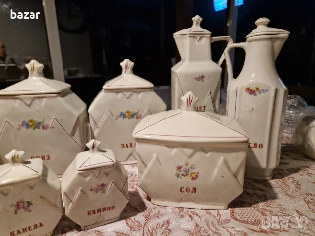 порцеланов сервиз за подправки , снимка 2 - Сервизи - 48552120