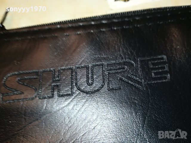 SHURE-КОЖЕН КАЛЪФ С ЦИП-НОВ 2912221941, снимка 5 - Микрофони - 39138902