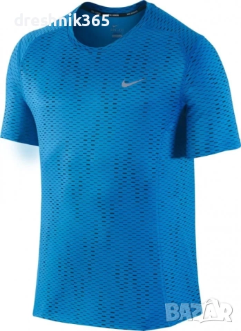 NIKE Dri-Fit Running Тениска/Мъжка M, снимка 1
