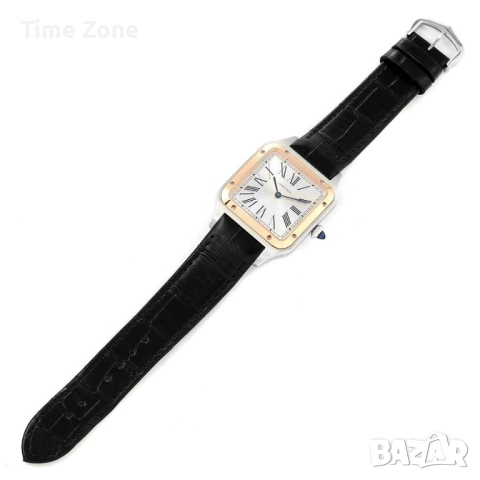 Cartier Santos - Dumont 38mm SWISS Movement Steel Rose Gold Дамски / Унисекс Различни Варианти, снимка 11 - Дамски - 52996801