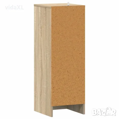 vidaXL Шкаф за обувки, дъб сонома, 32x35x92 см, инженерно дърво, снимка 6 - Шкафове - 56147864