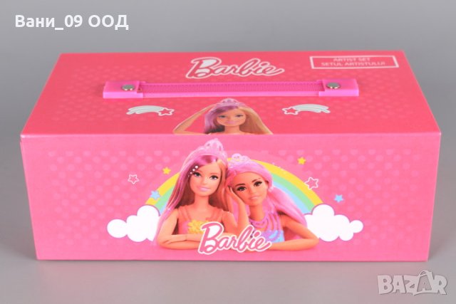 Макси комплект за рисуване "Barbie", снимка 7 - Ученически пособия, канцеларски материали - 42315302