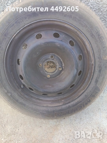 2 бр. 15” Джанти с гуми за Renault Scenic 98г.