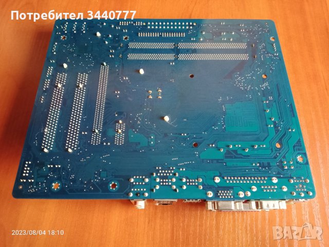 Дънна платка Gigabyte GA-G41MT-S2PT DDR3 Intel със задна планка, снимка 11 - Дънни платки - 41758978