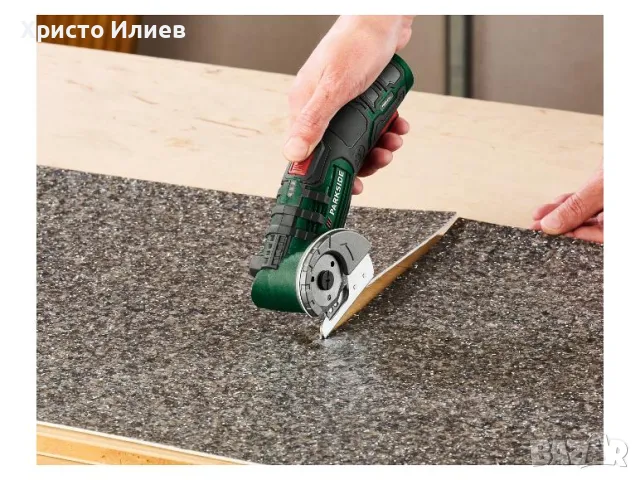 Parkside Акумулаторен уред за рязане Многофункционален нож PMSA 4 A1, снимка 5 - Други инструменти - 50185816