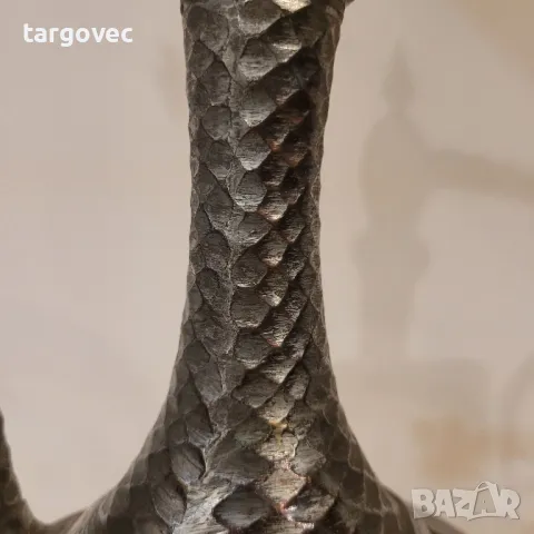 прекрасен масивен османски турски ибрик, снимка 3 - Антикварни и старинни предмети - 47680632