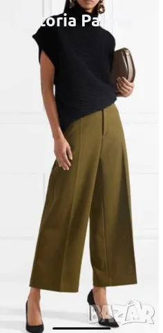  Модерен скъсен панталон широк крачол MASSIMO DUTTI , снимка 17 - Панталони - 47584071