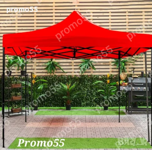 Сгъваема шатра с усилена консрукция и гумирано покривало, снимка 6 - Друго търговско оборудване - 49162583