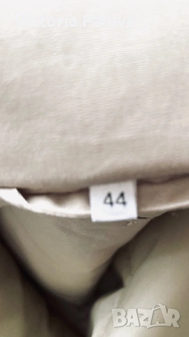 Луксозен бежов тренч- палто, ватиран, нов, дизайнерска визия, снимка 18 - Палта, манта - 53519622