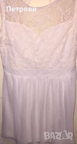 Прекрасна рокля с дантела и гол гръб, снимка 5 - Рокли - 41452576